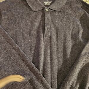 Men's Gray Polo Shirt